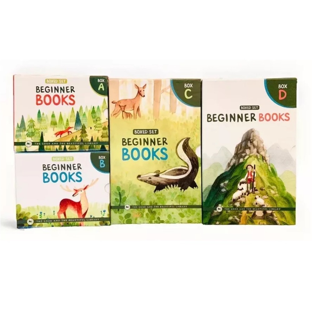 The Good And The Beautiful Beginner Boxed Sets • A B C D • TGTB • Jenny Phillips